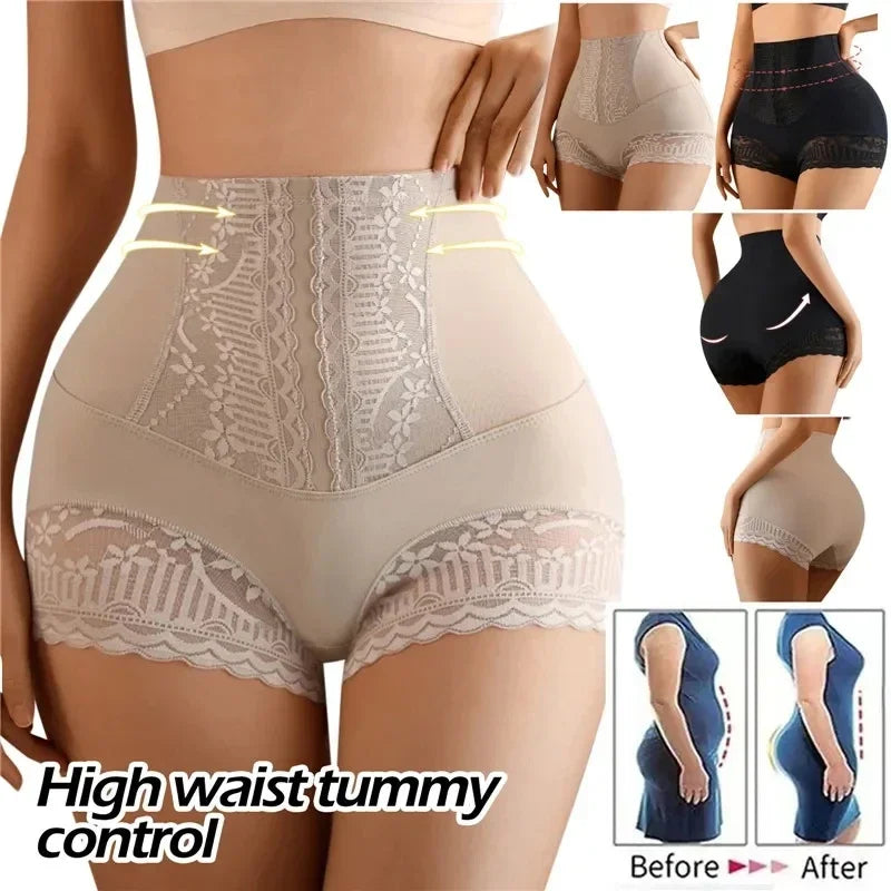 Panty faja de cintura alta vista de frente