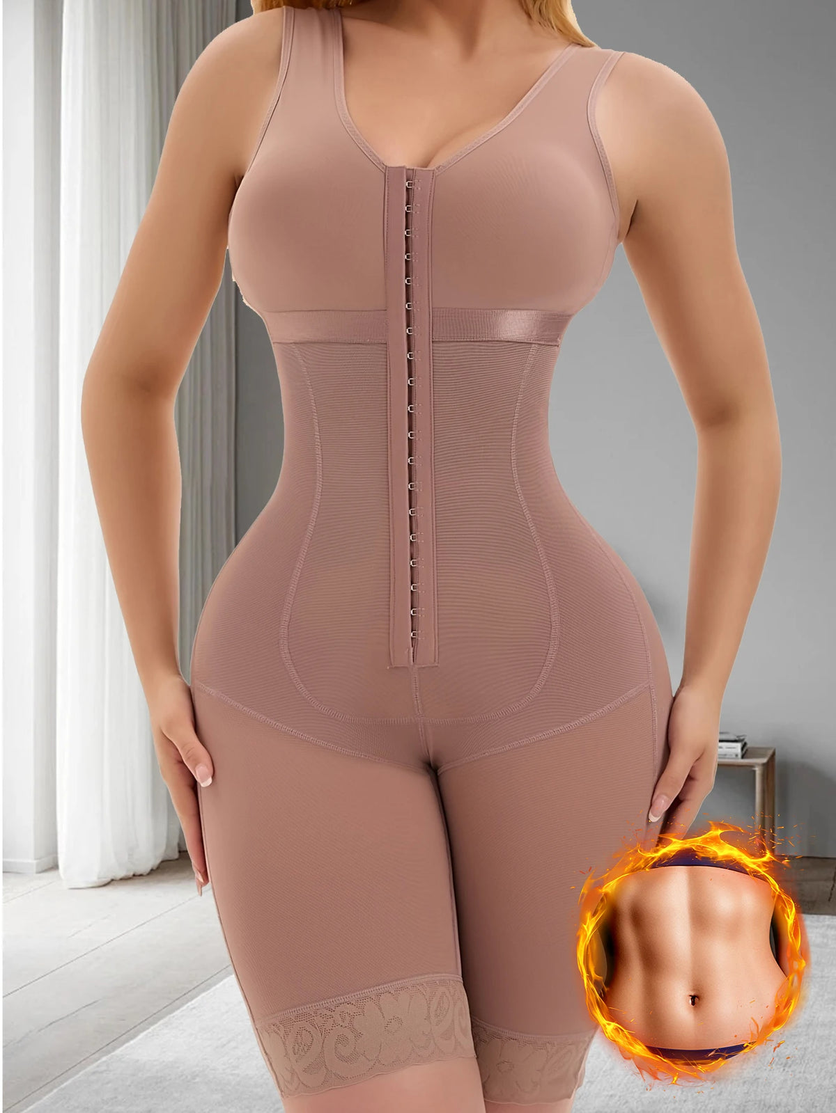Faja de cuerpo completo vista de frente