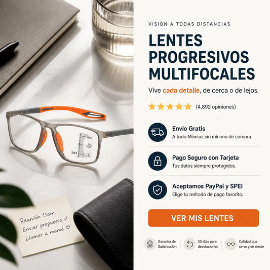 Gafas VisionSync™ 3-en-1: Fotocromáticos, Filtro Azul y Montura Flexible