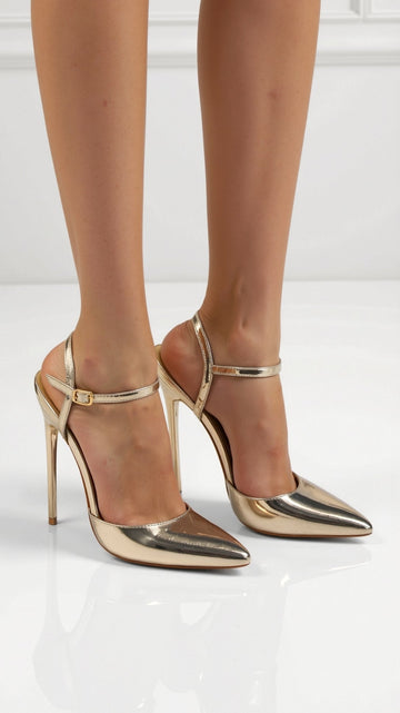 Tacones de Cuero Ashley