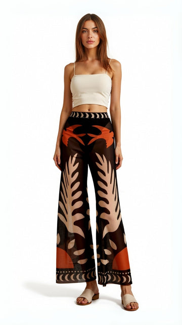 Pantalones Boho Transparentes Beth