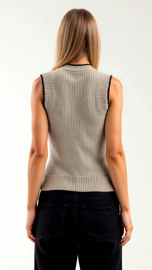 Chaleco de Punto Luxe 'Blair'