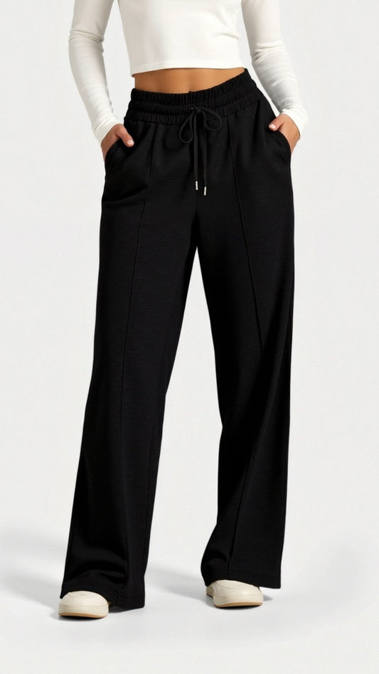 Pantalones Elegantes de Tela Premium