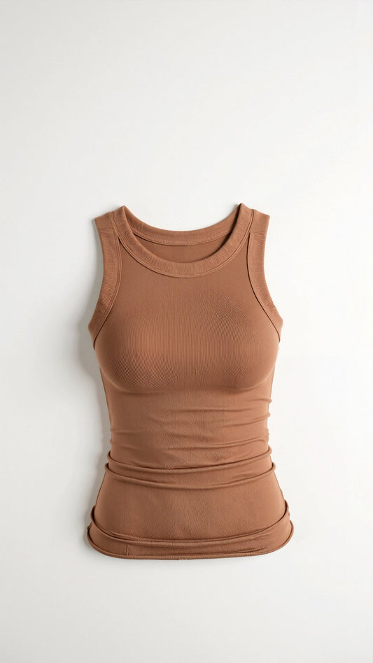 Blusa Sin Mangas Evangeline de Luxe