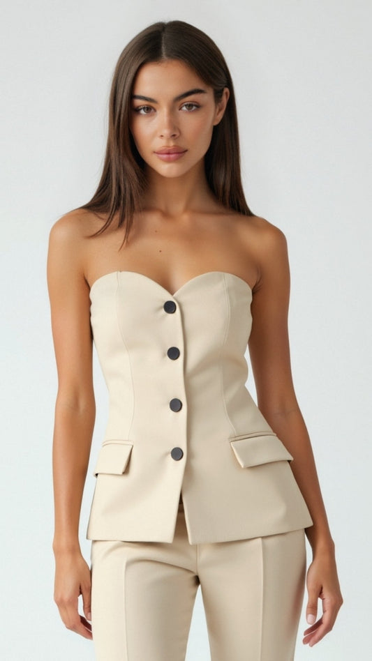 Blazer Sin Tirantes Fiona