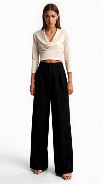 Pantalones Anchos de Luxe Hazel