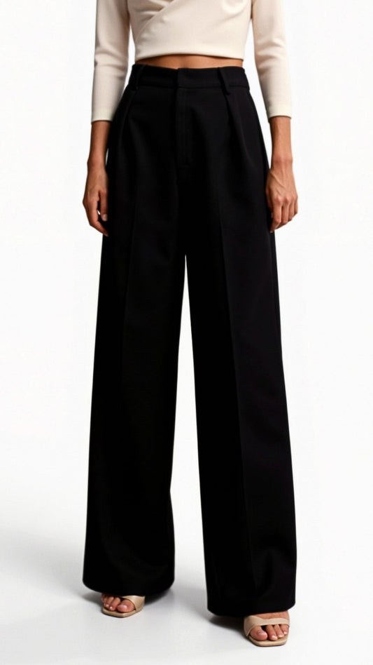 Pantalones Anchos de Luxe Hazel