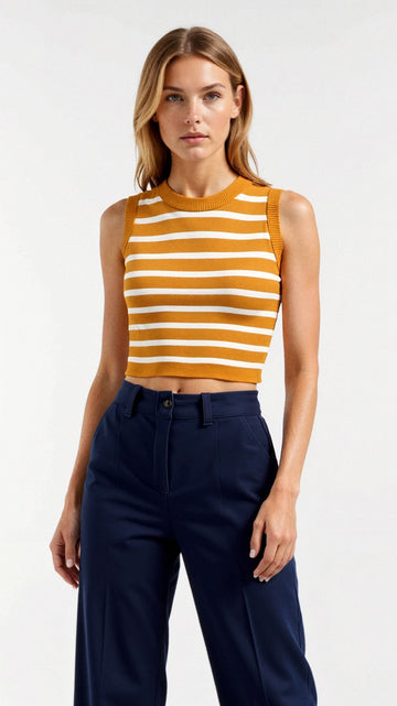Top de Rayas Heloise Elegante