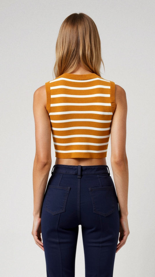 Top de Rayas Heloise Elegante