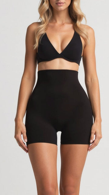 Shorts de Cintura Alta de Luxe