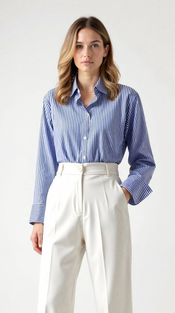 Blusa Rayas de Manga Larga Juliana