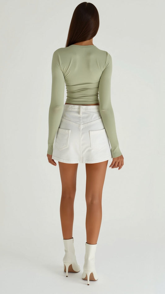 Blusa Elegante de Manga Larga Karen