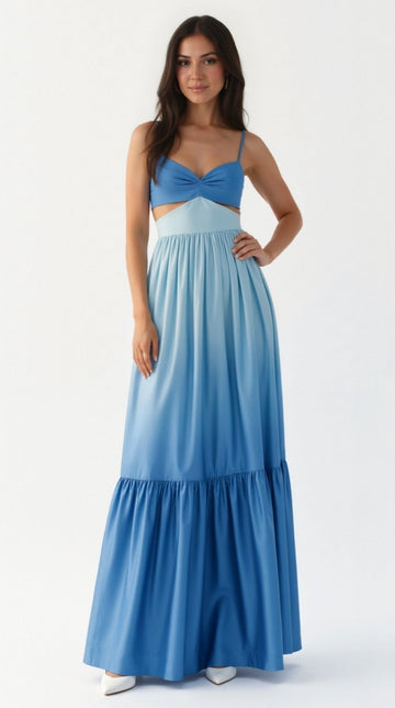 Vestido Maxi Cutout Elegante