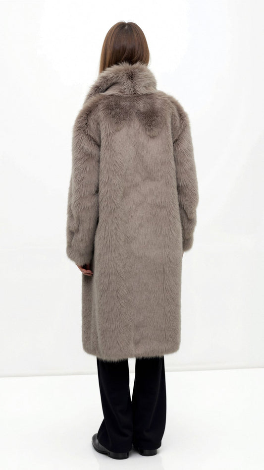 Chaqueta Elegante de Piel Sintética