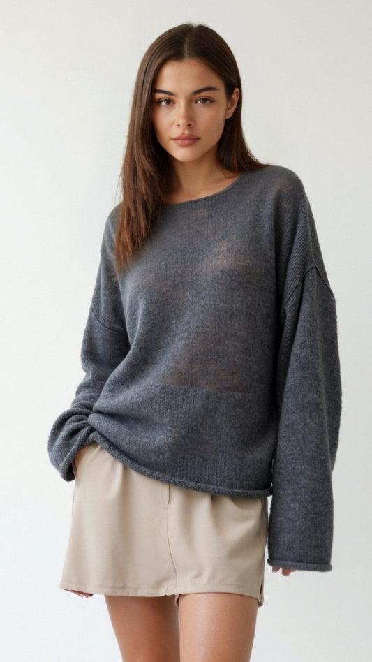 Suéter Oversized de Punto Pam