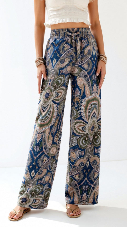 Pantalones Paisley de Lujo