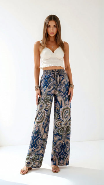 Pantalones Paisley de Lujo
