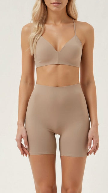 Shorts de Muslo Sin Costuras