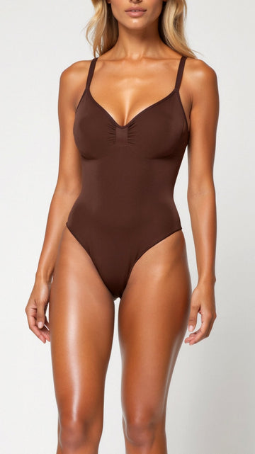 Body Thong Sin Costuras de Lujo