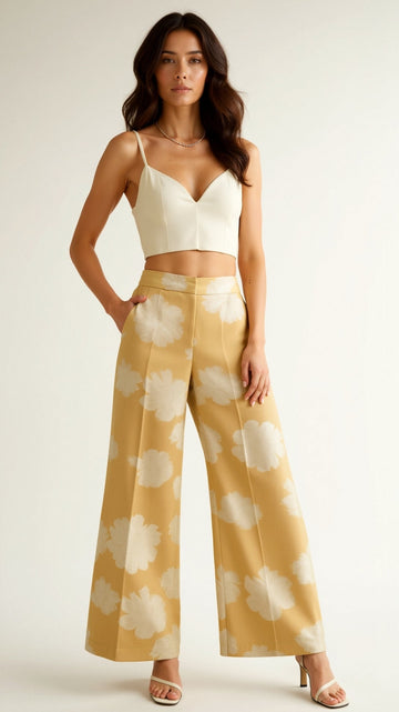 Pantalones de Lounge Florales Susan