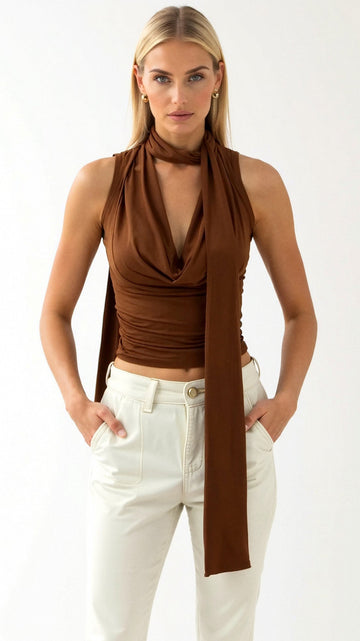 Top de Tirantes de Seda Thalia