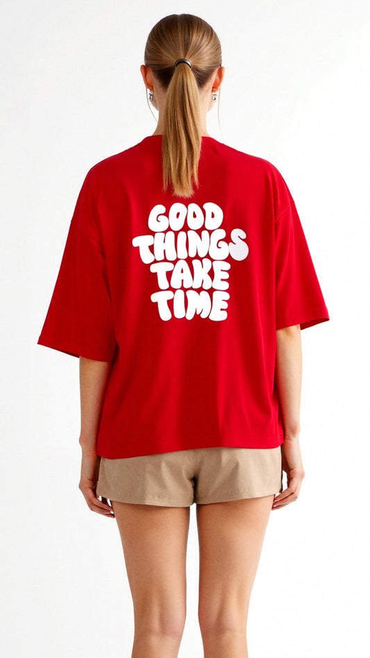 Camiseta Oversized de Luxe Vespera