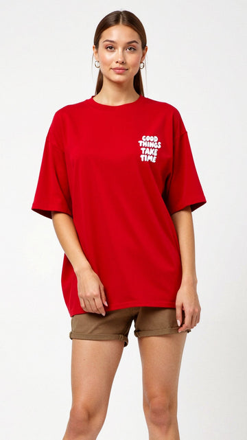 Camiseta Oversized de Luxe Vespera