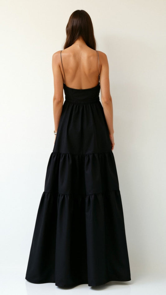 Maxi Vestido Espalda Abierta Victoria
